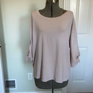 Women's Long Sleeve Top - Light Pink
